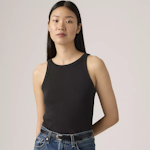 Essential Racer Tank Blacks
