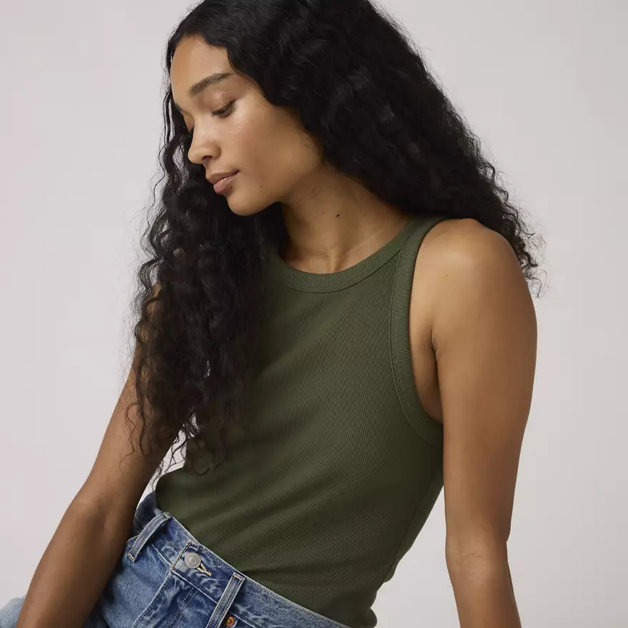 LEVI'S - Essential Racer Tank Greens