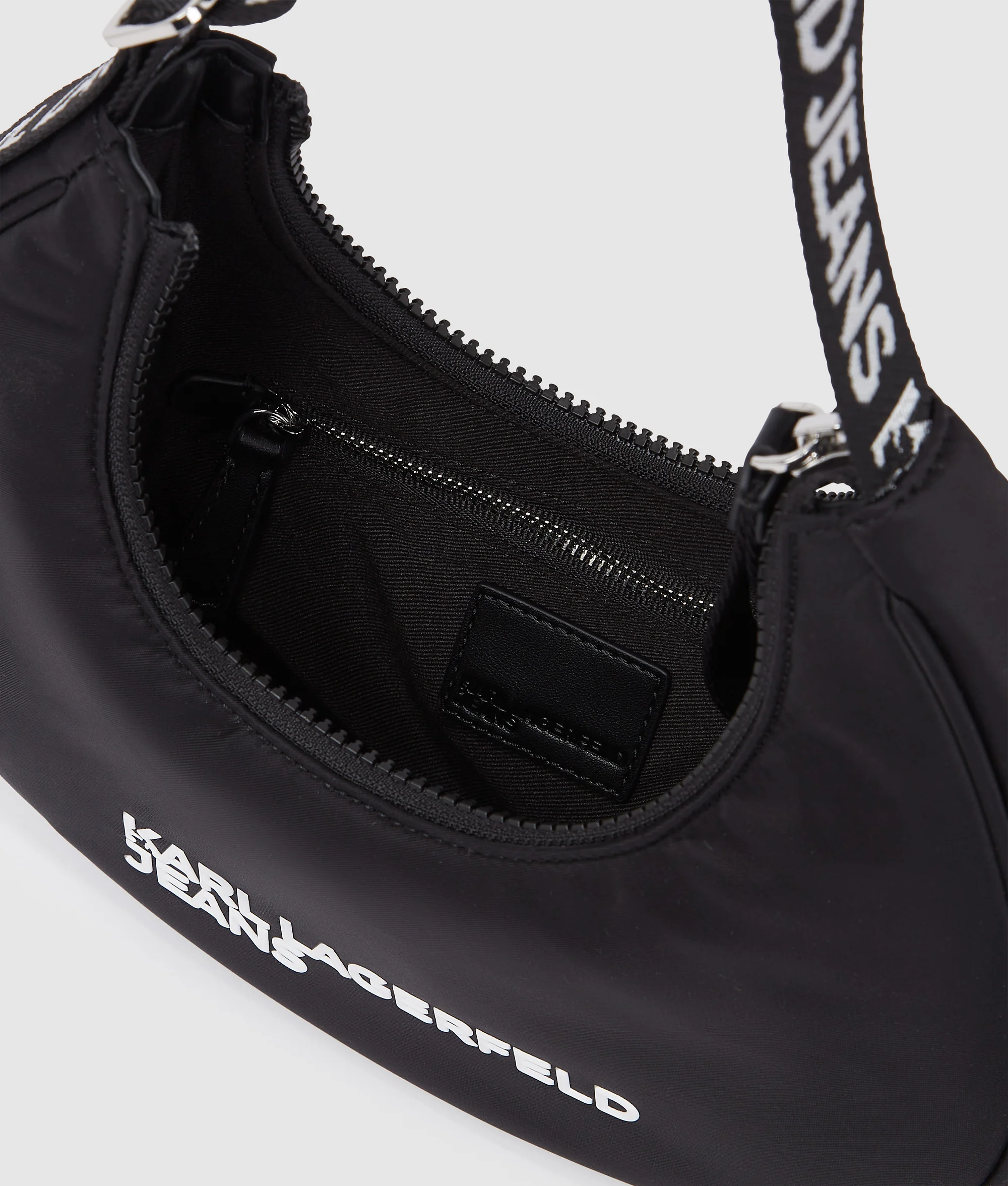 KARL LAGERFELD JEANS - Essential Nylon Moon Bag