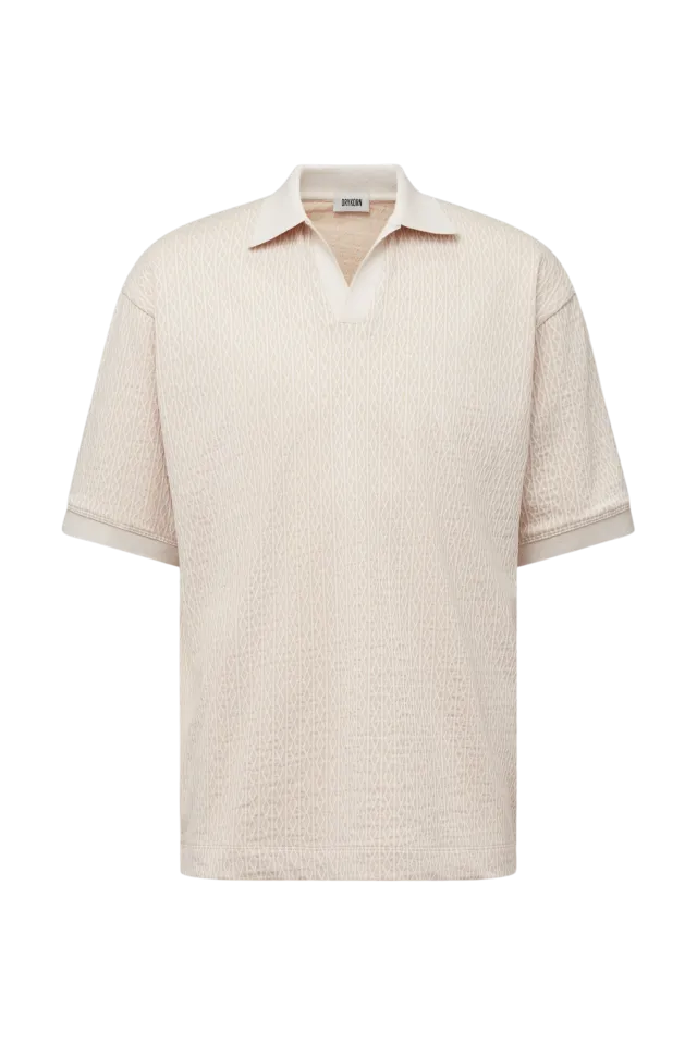 DRYKORN - Acayo Polo With Jacquard Texture