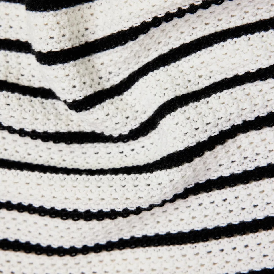 DRYKORN - AIULA Striped Knit T-shirt Dress