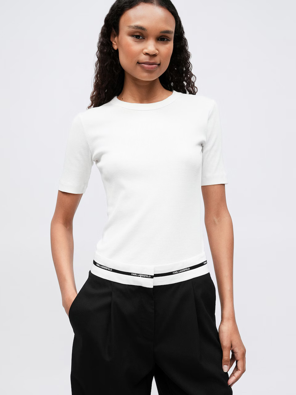 KARL LAGERFELD - Essential Suit Pants