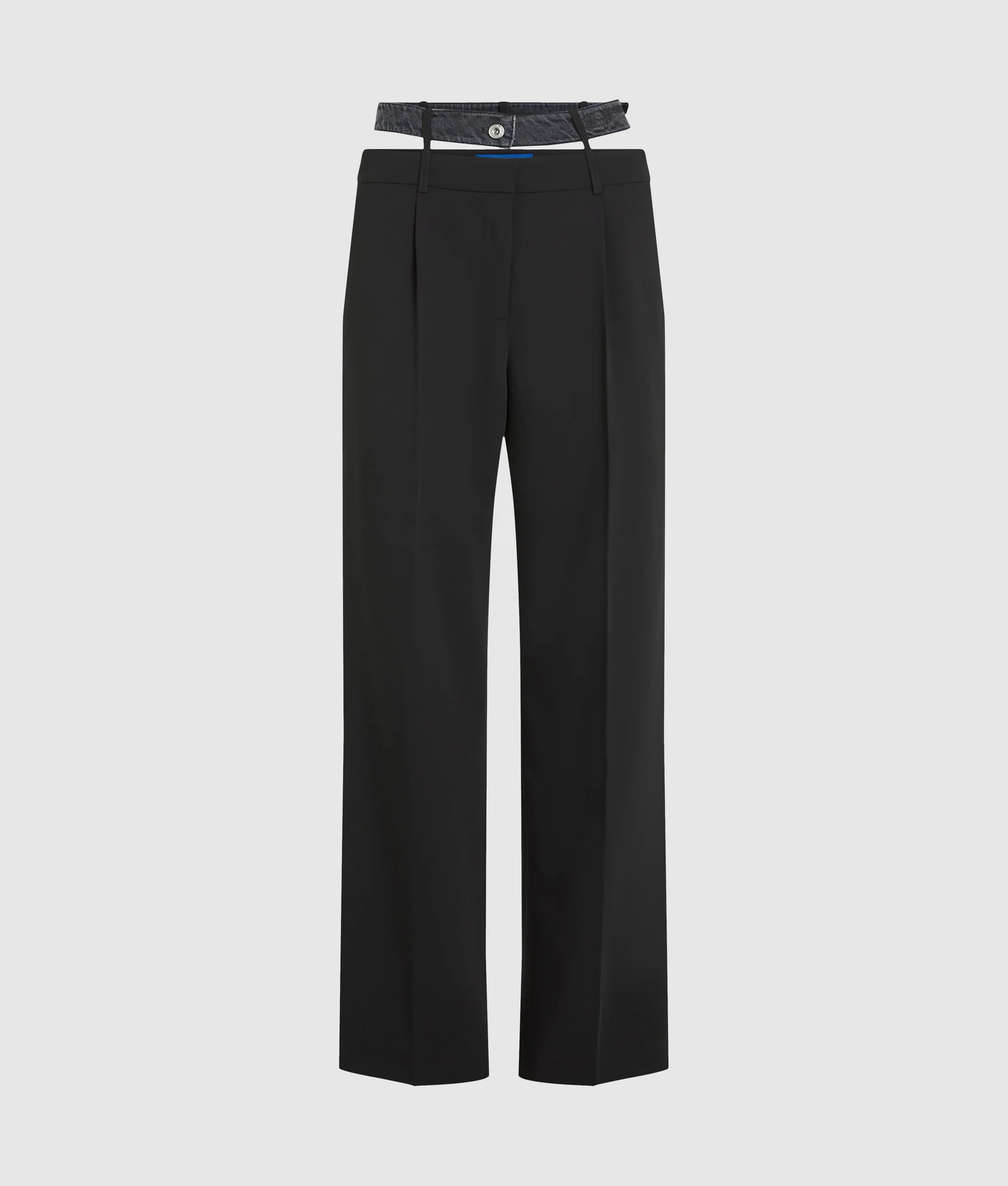 KARL LAGERFELD JEANS - Mixed Material Pant