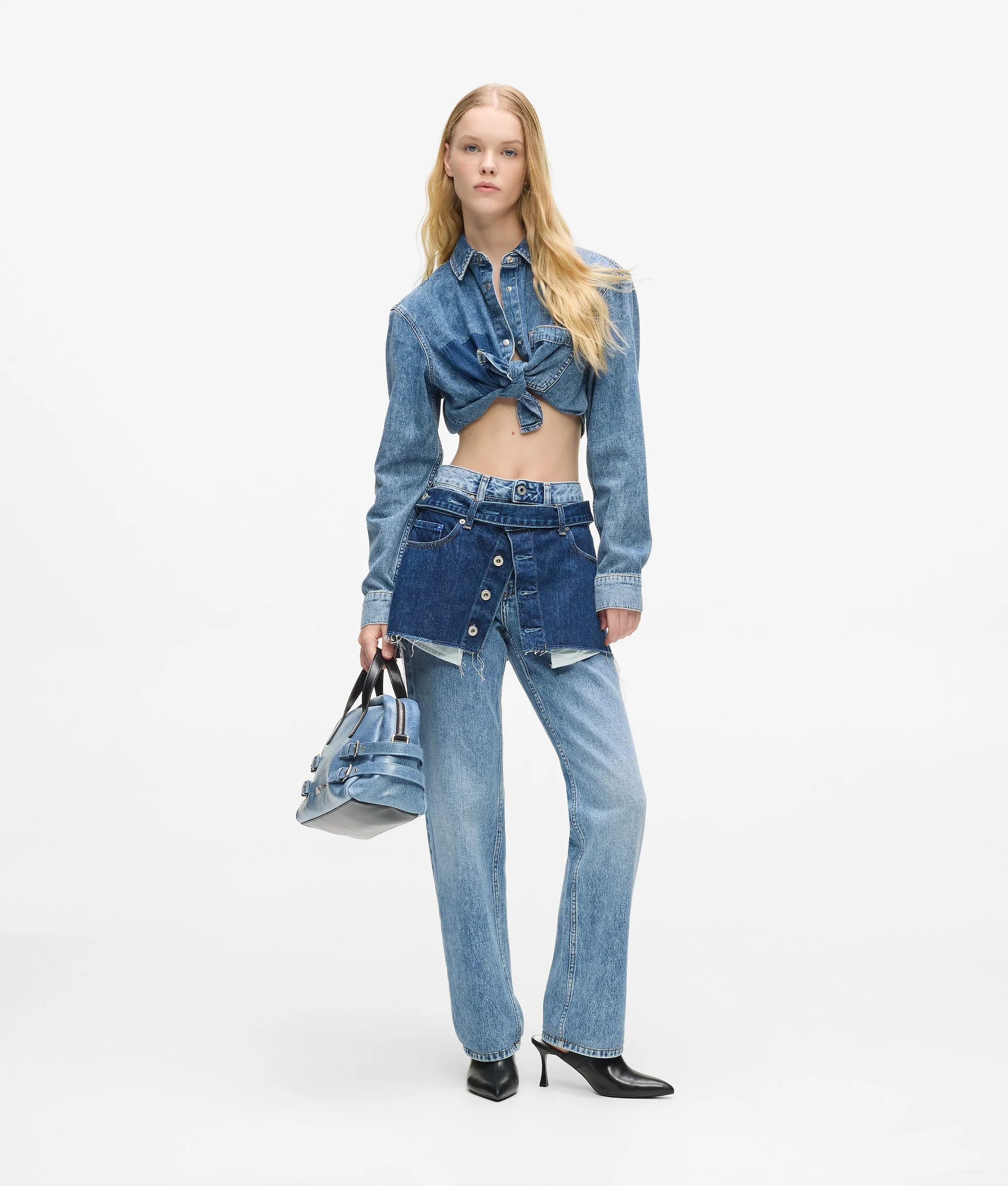 KARL LAGERFELD JEANS - Boxy Denim Shirt