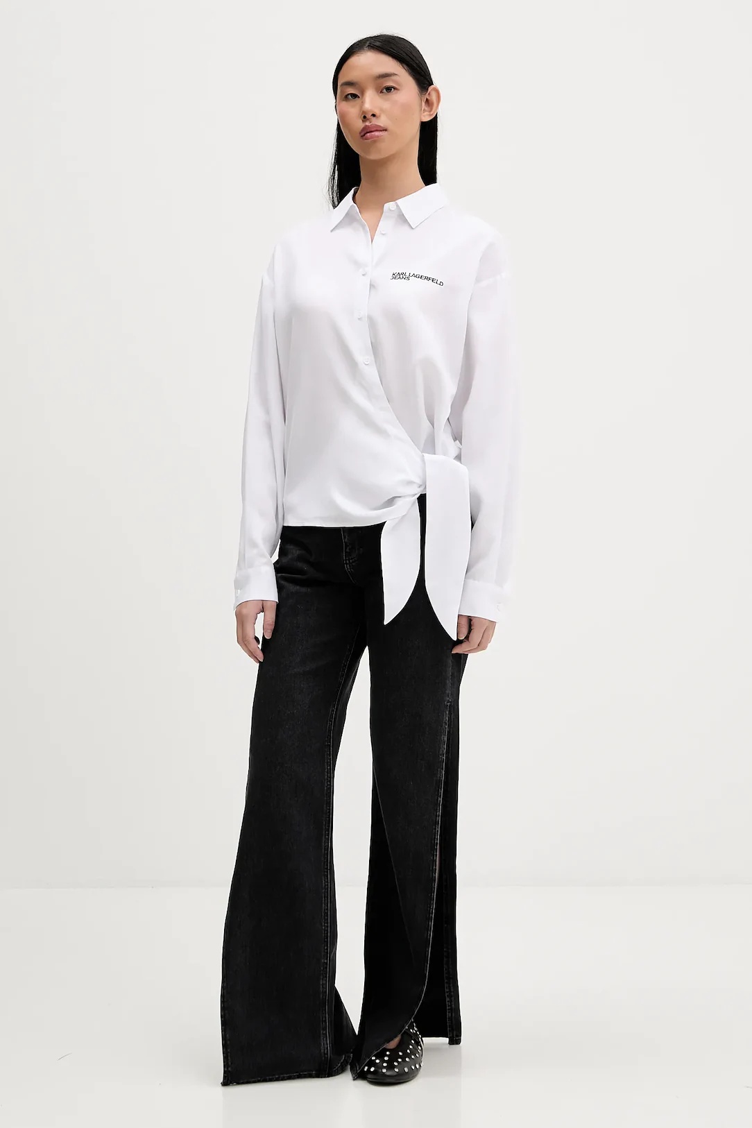 KARL LAGERFELD JEANS - Tied Blouse