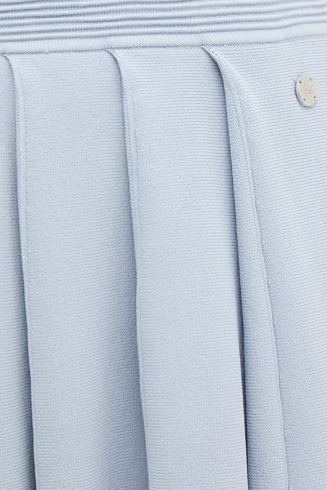 KARL LAGERFELD - Contrast Knit Skirt