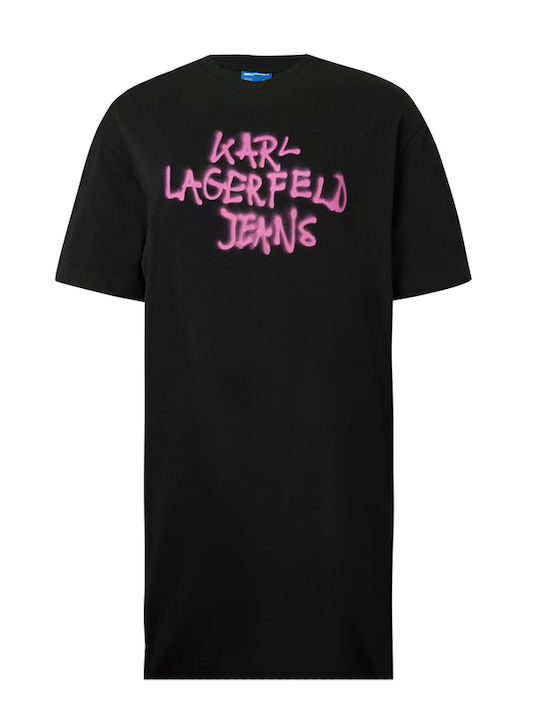 KARL LAGERFELD JEANS - Graffiti T-shirt Dress