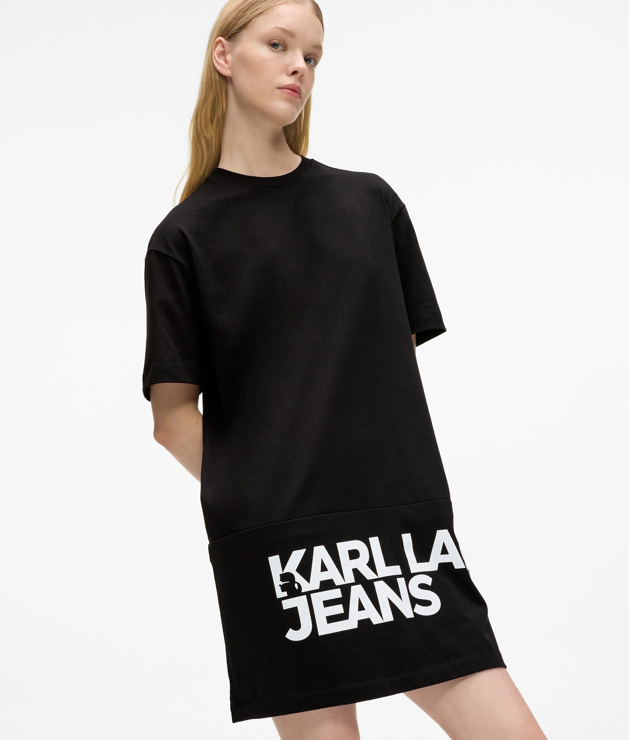 KARL LAGERFELD JEANS - Logo T-Shirt Dress