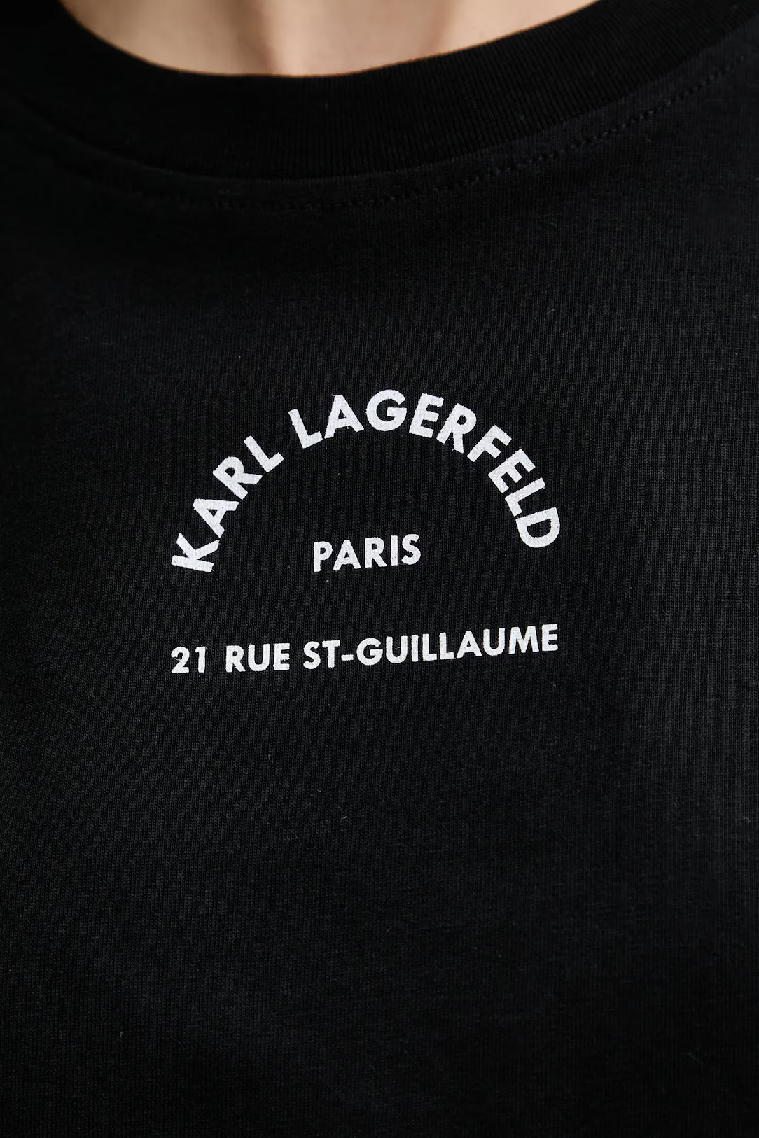 KARL LAGERFELD - Glitter Relaxed Tshirt