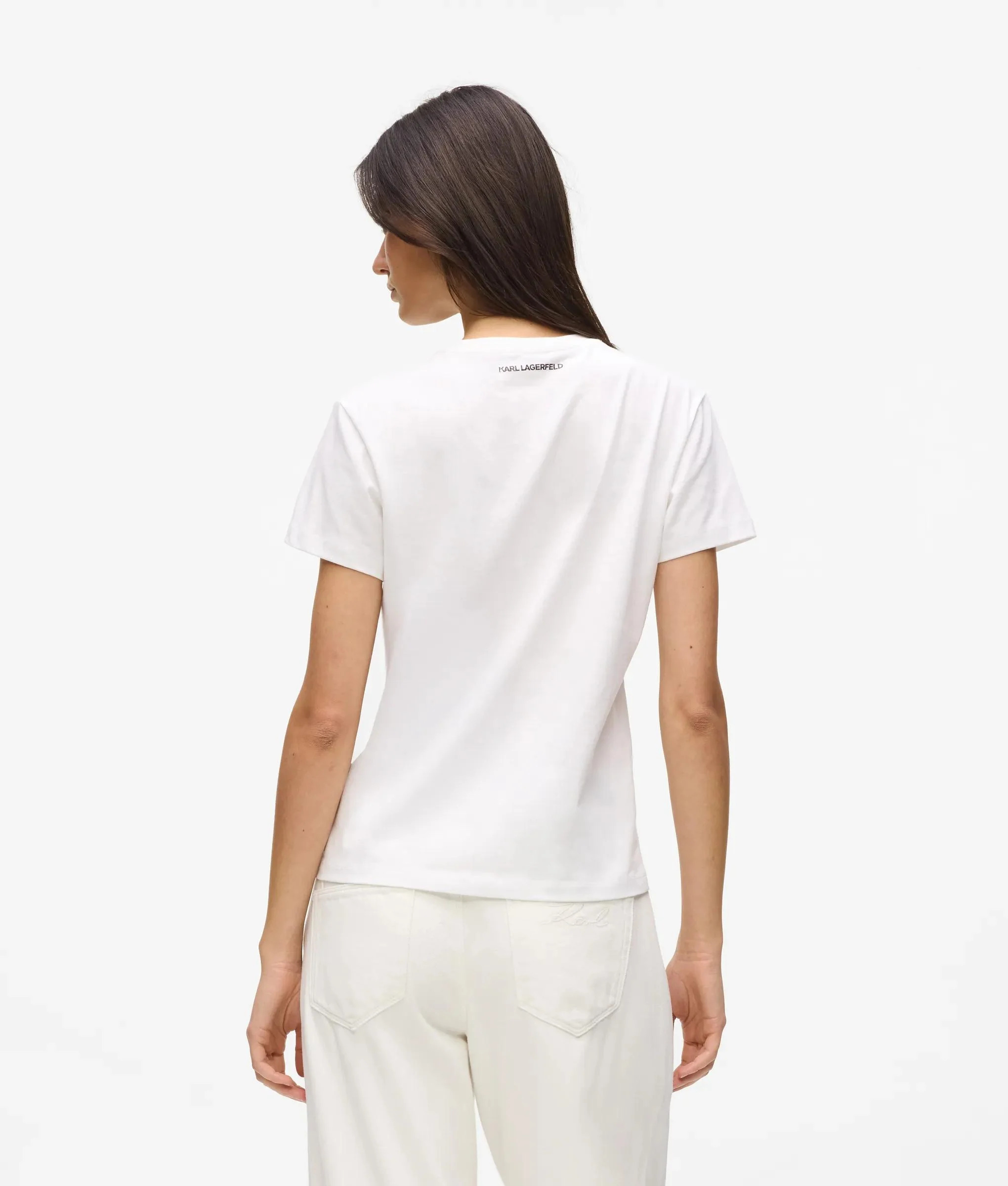 KARL LAGERFELD - Glitter Petite T-Shirt