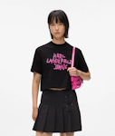 Cropped Graffiti Tee