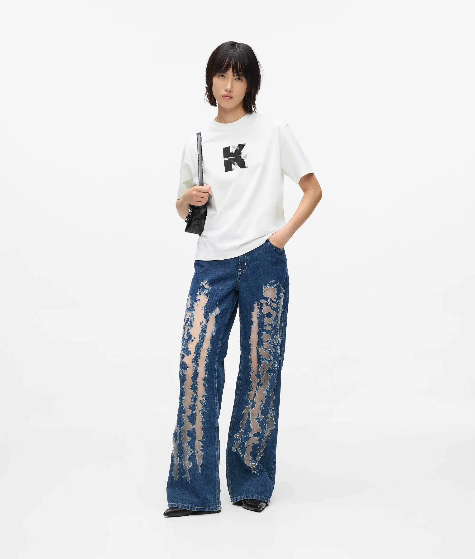 KARL LAGERFELD JEANS - K Artwork T-shirt