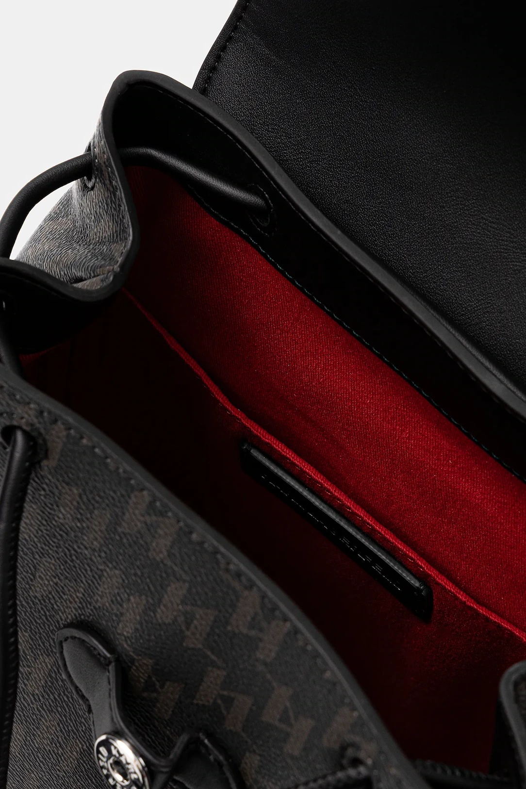 KARL LAGERFELD - Ikon Monogram Flap Backpack