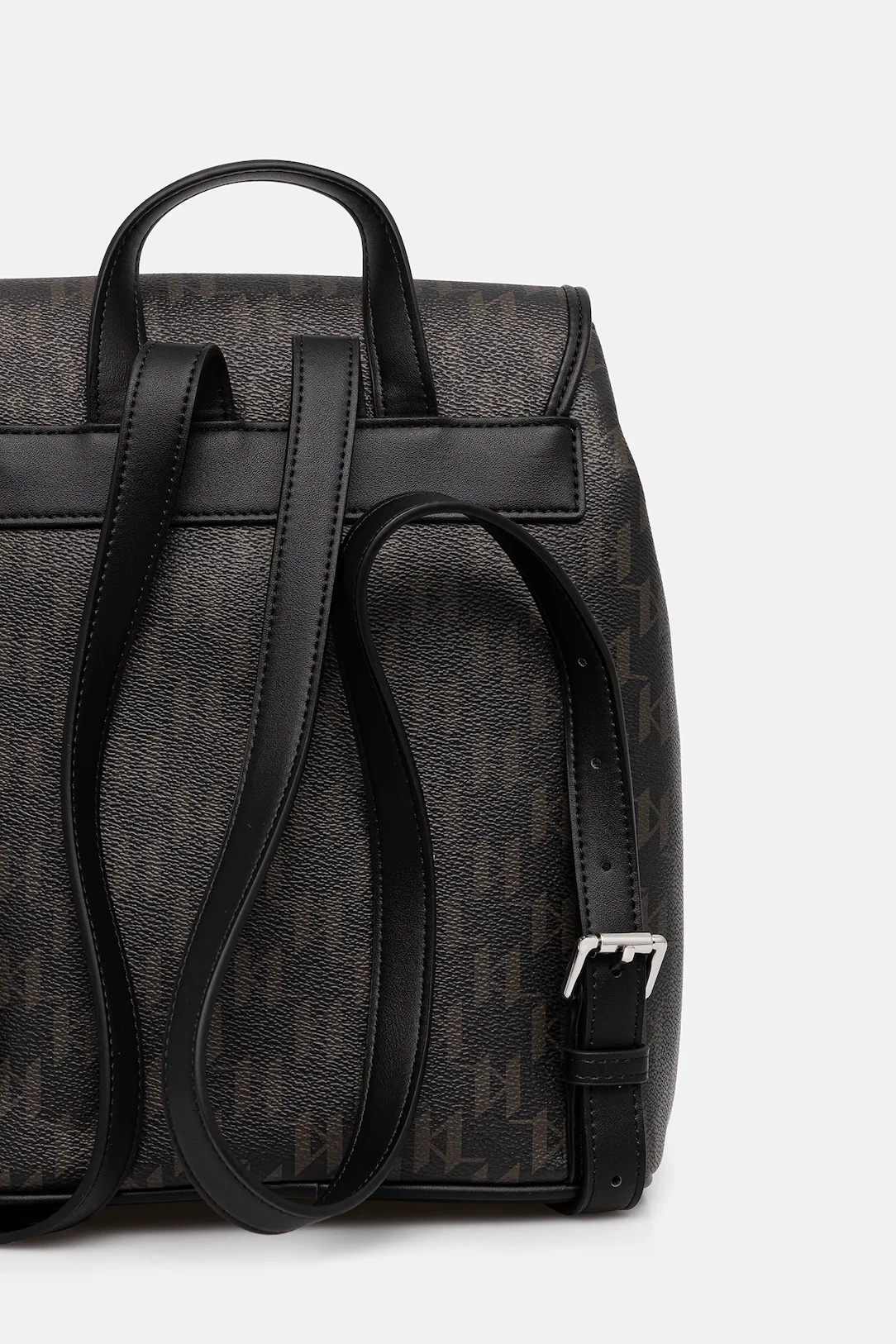 KARL LAGERFELD - Ikon Monogram Flap Backpack