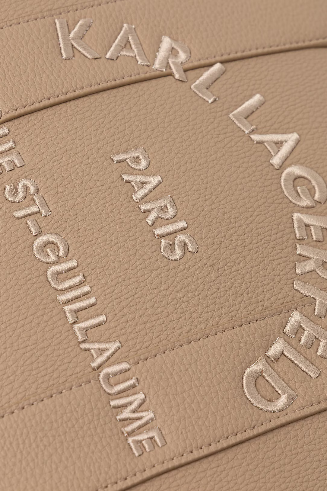 KARL LAGERFELD - Medium Square Embossed Tote