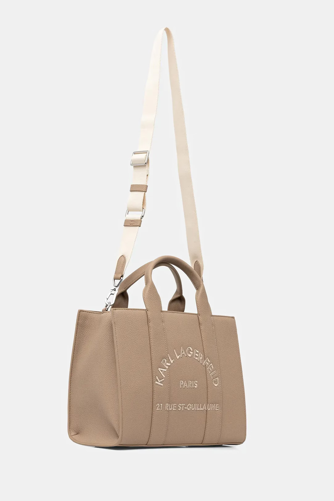 KARL LAGERFELD - Medium Square Embossed Tote