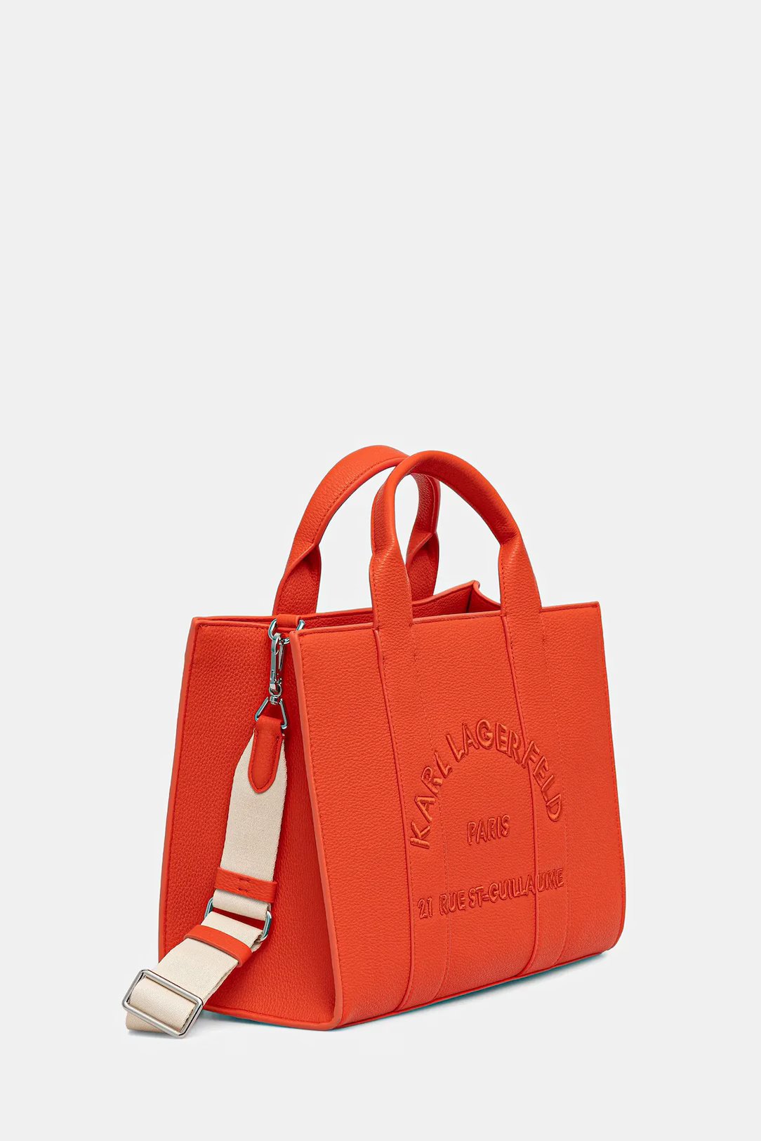 KARL LAGERFELD - Medium Square Embossed Tote