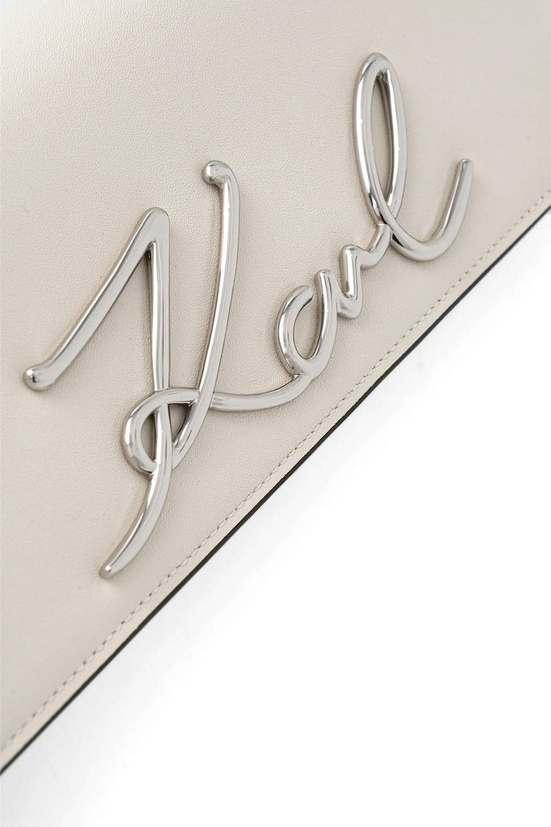KARL LAGERFELD - Signature Slim Clutch