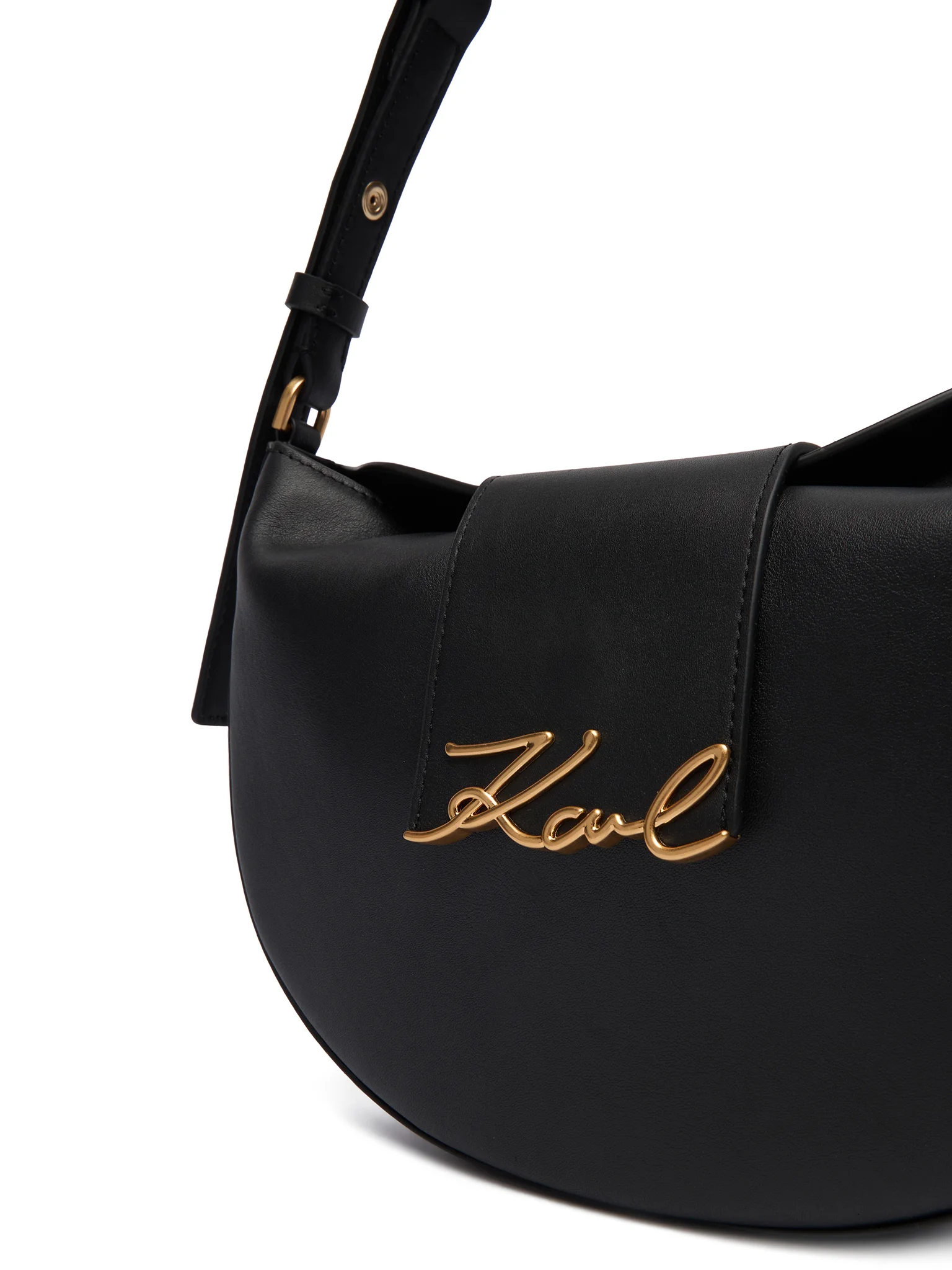 KARL LAGERFELD - Signature Halfmoon Hobo