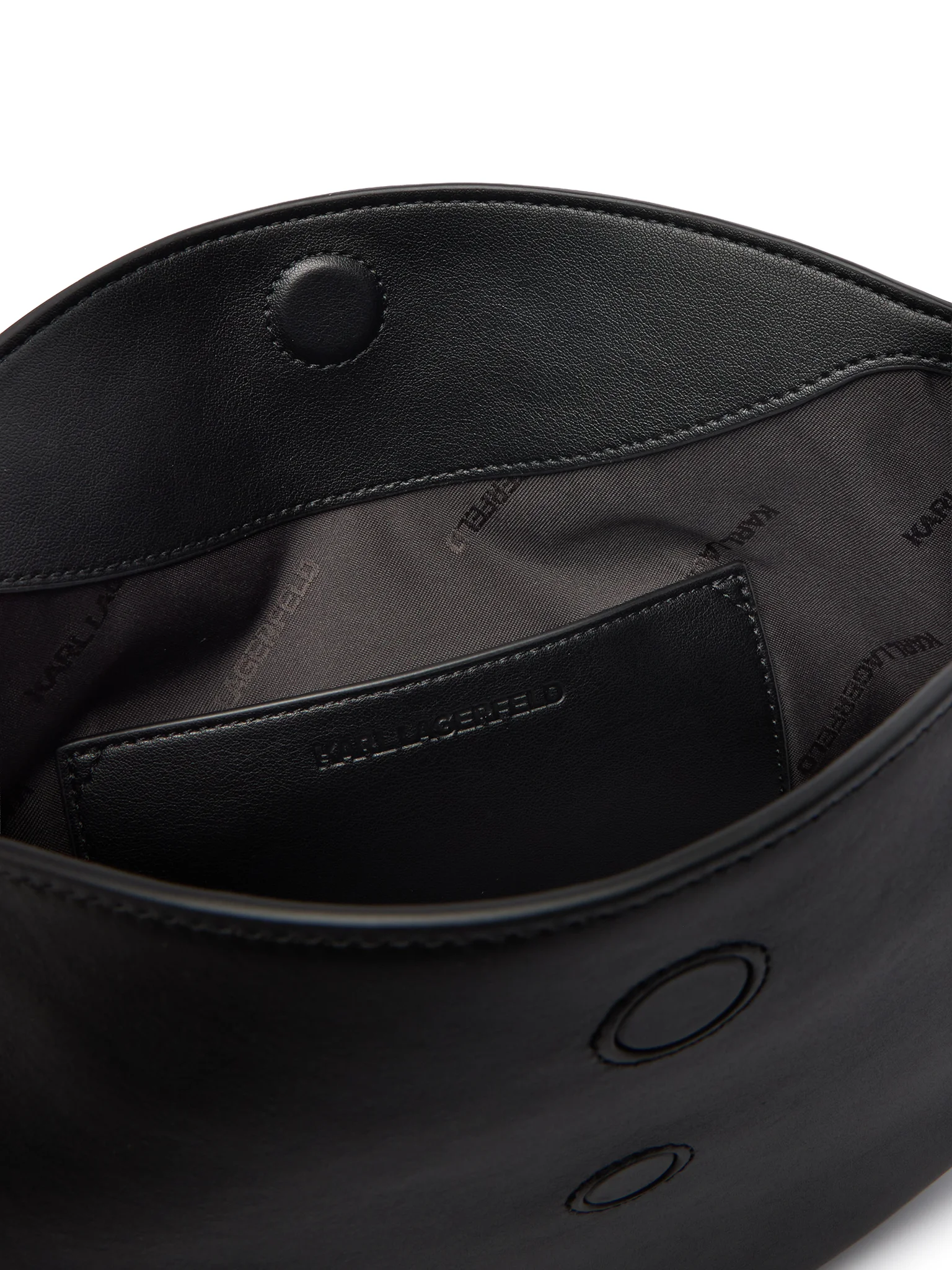 KARL LAGERFELD - Signature Halfmoon Hobo