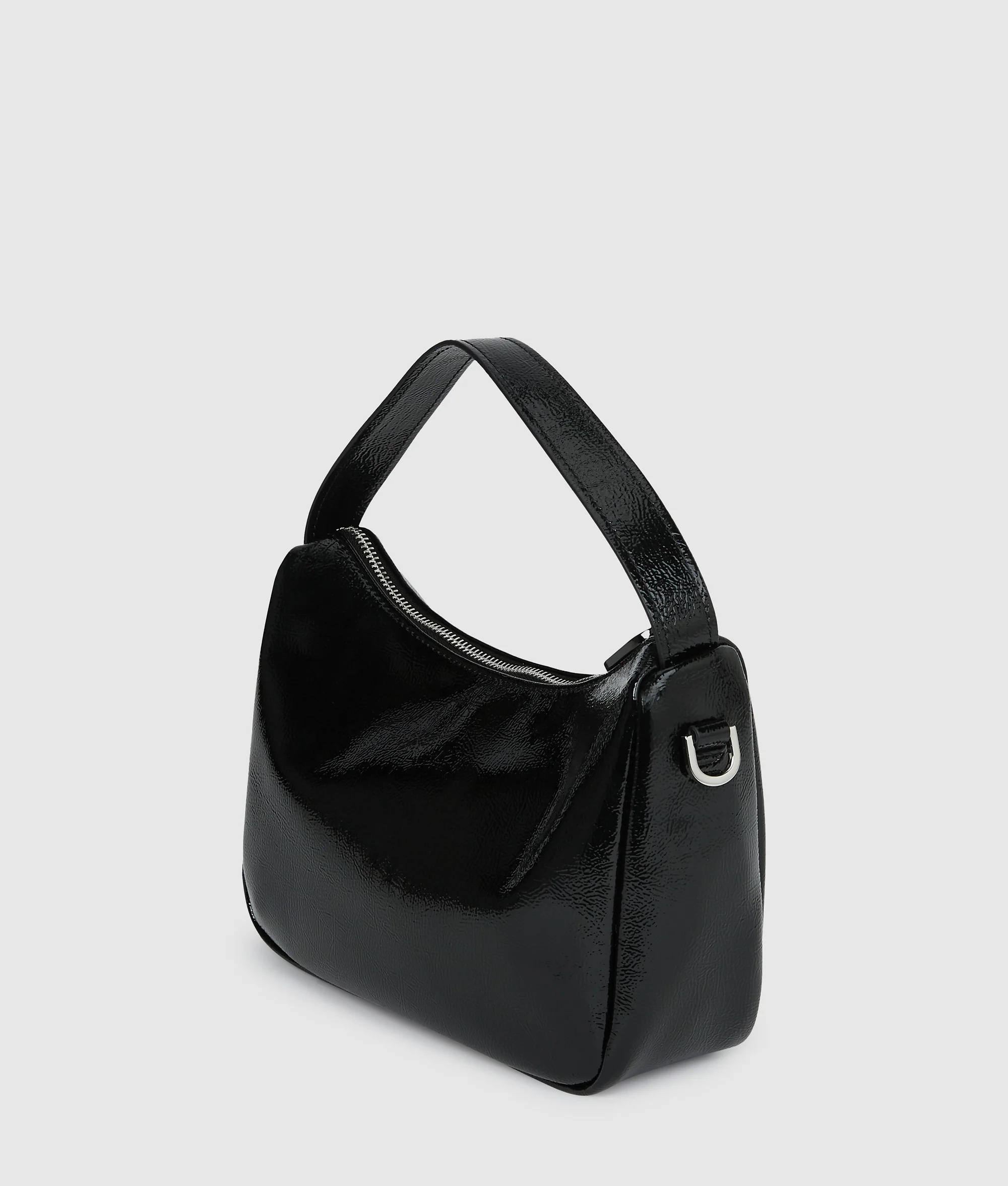 KARL LAGERFELD JEANS - Glossy Mini Hobo Bag