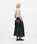 K/Circle Small Zip Fringed Tote