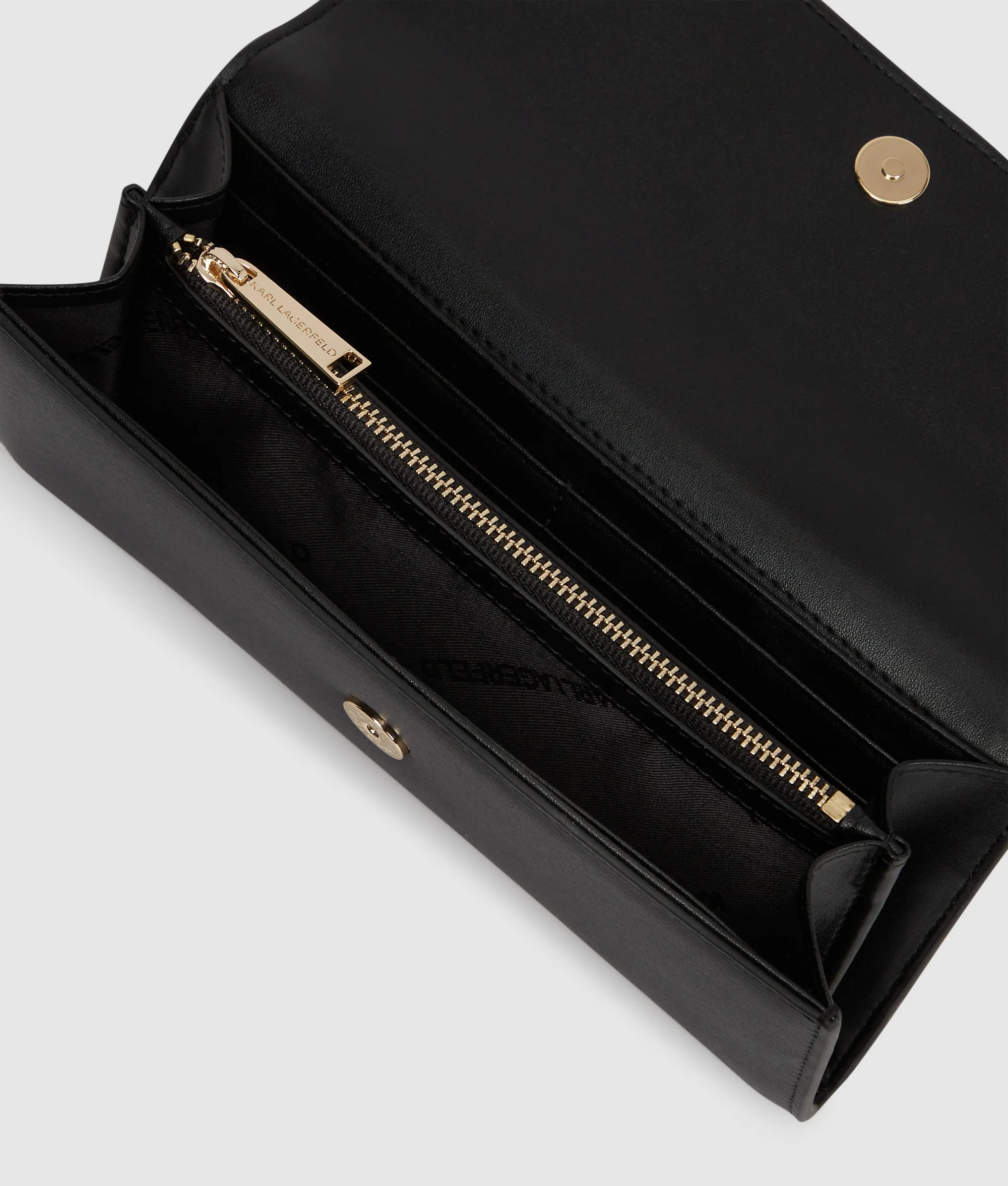 KARL LAGERFELD - K/Autograph Padlock Large Flap