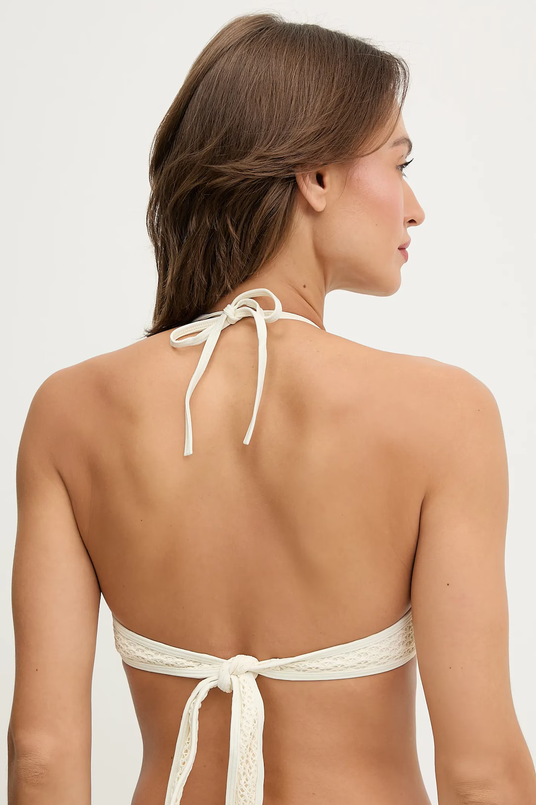 KARL LAGERFELD - Crochet Triangle Top With Ring