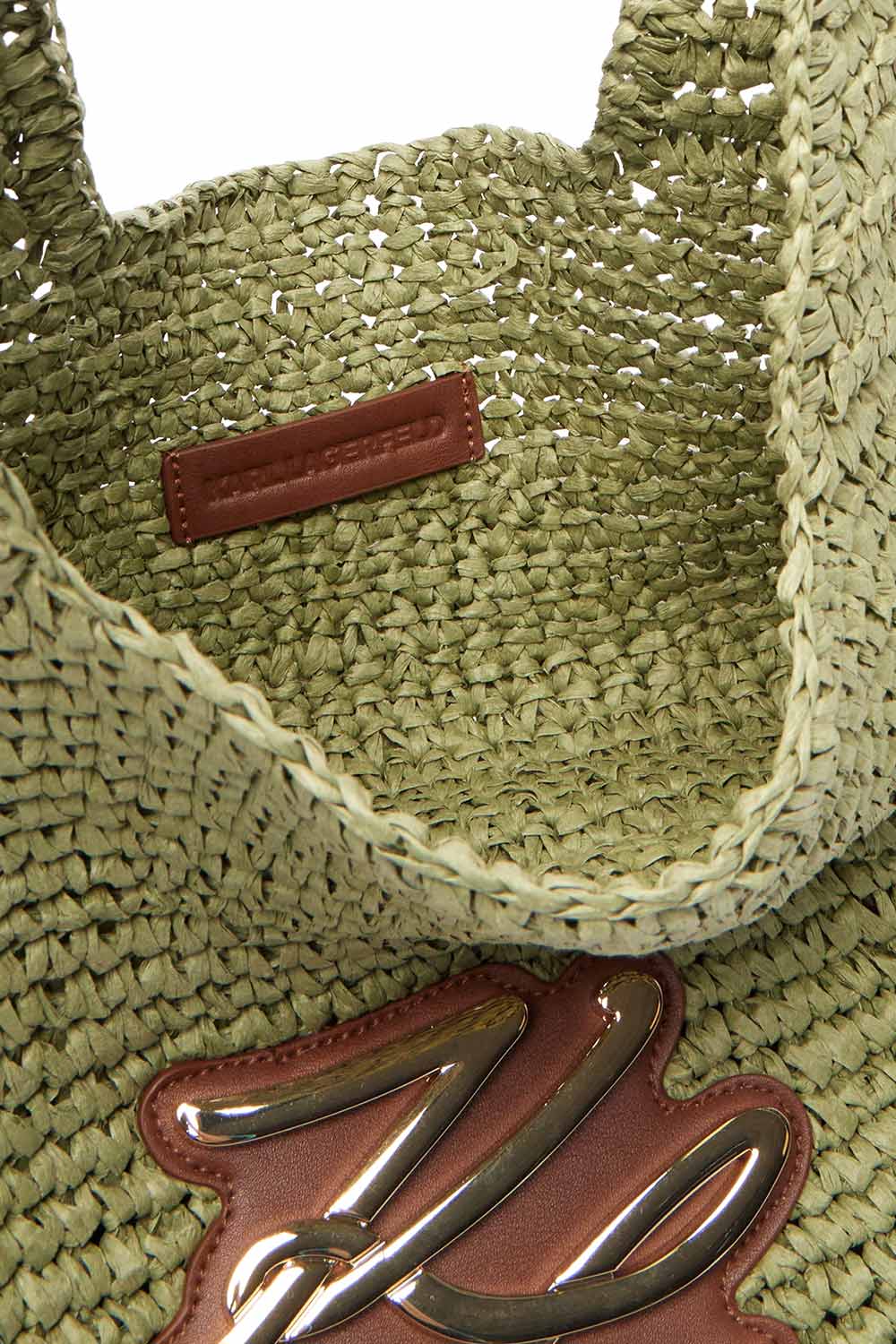 KARL LAGERFELD - K/Autograph Crochet Tote Bag