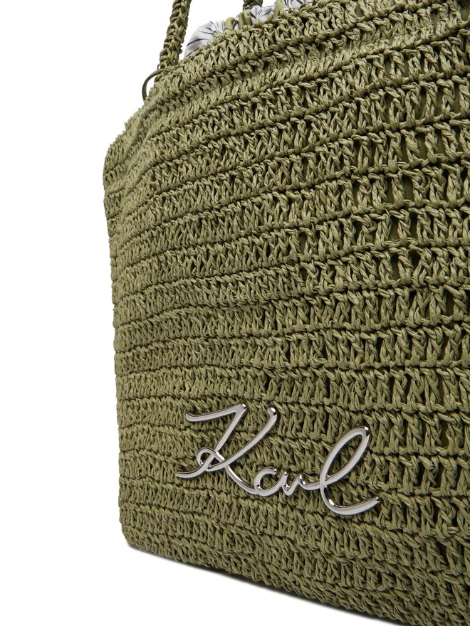 KARL LAGERFELD - Signature Fashion Beach Bag