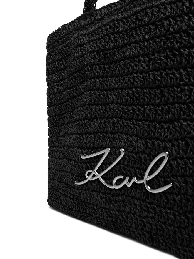 KARL LAGERFELD - Signature Fashion Beach Bag
