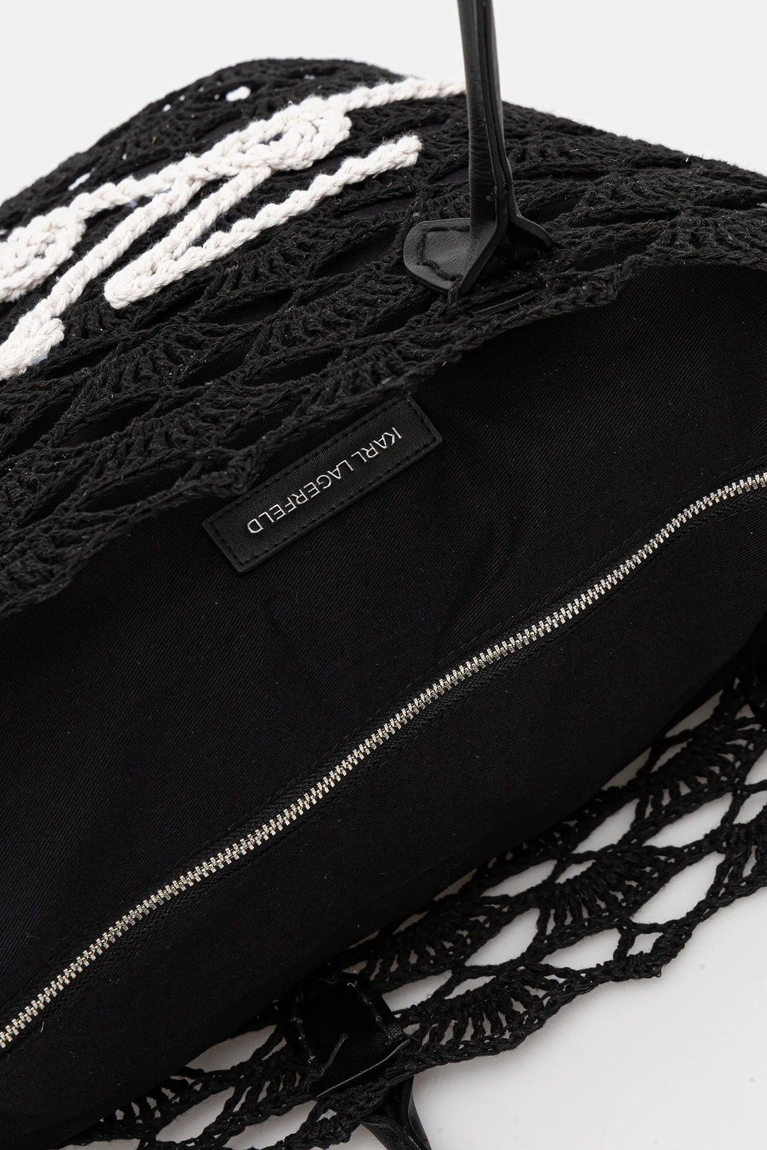 KARL LAGERFELD - Signature Fan Beach Bag