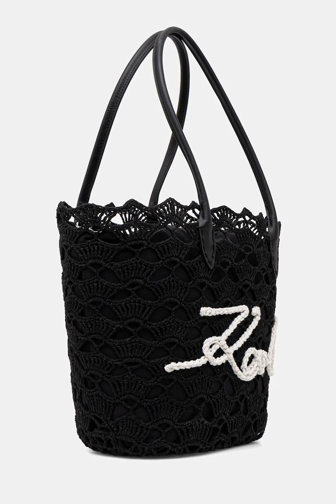 KARL LAGERFELD - Signature Fan Beach Bag