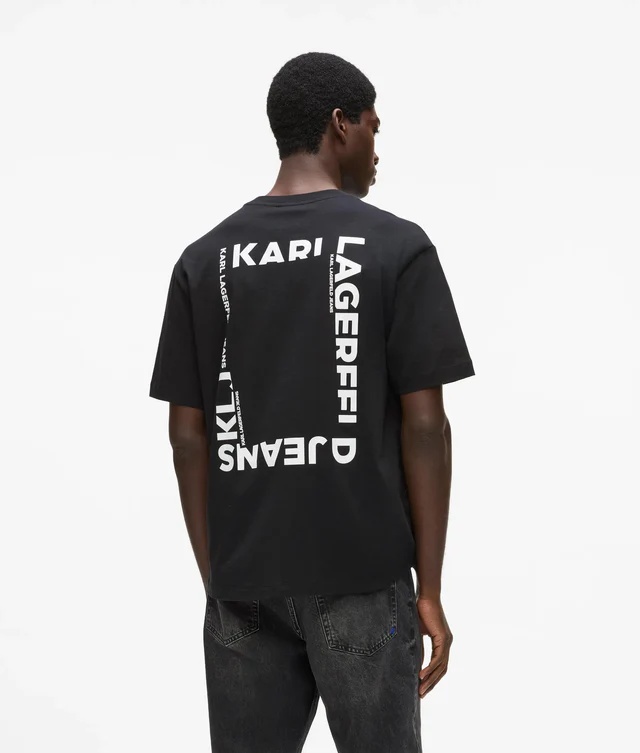 KARL LAGERFELD JEANS - Reg Back Frame Tee
