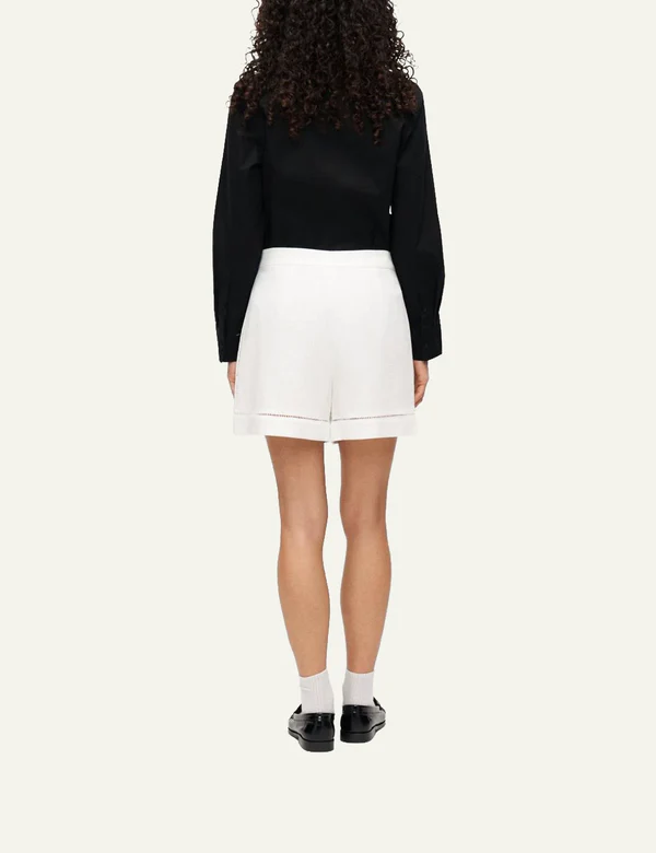 KARL LAGERFELD - Embroidery Detail Shorts