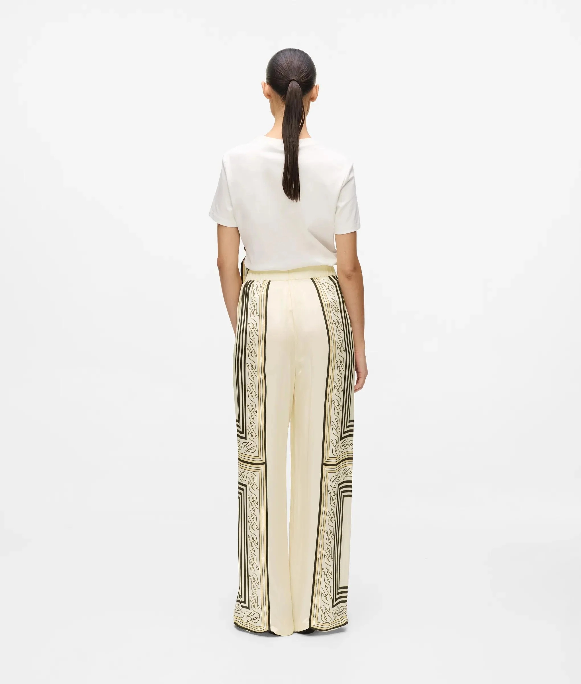 KARL LAGERFELD - Scarf Print Pyjama Pants