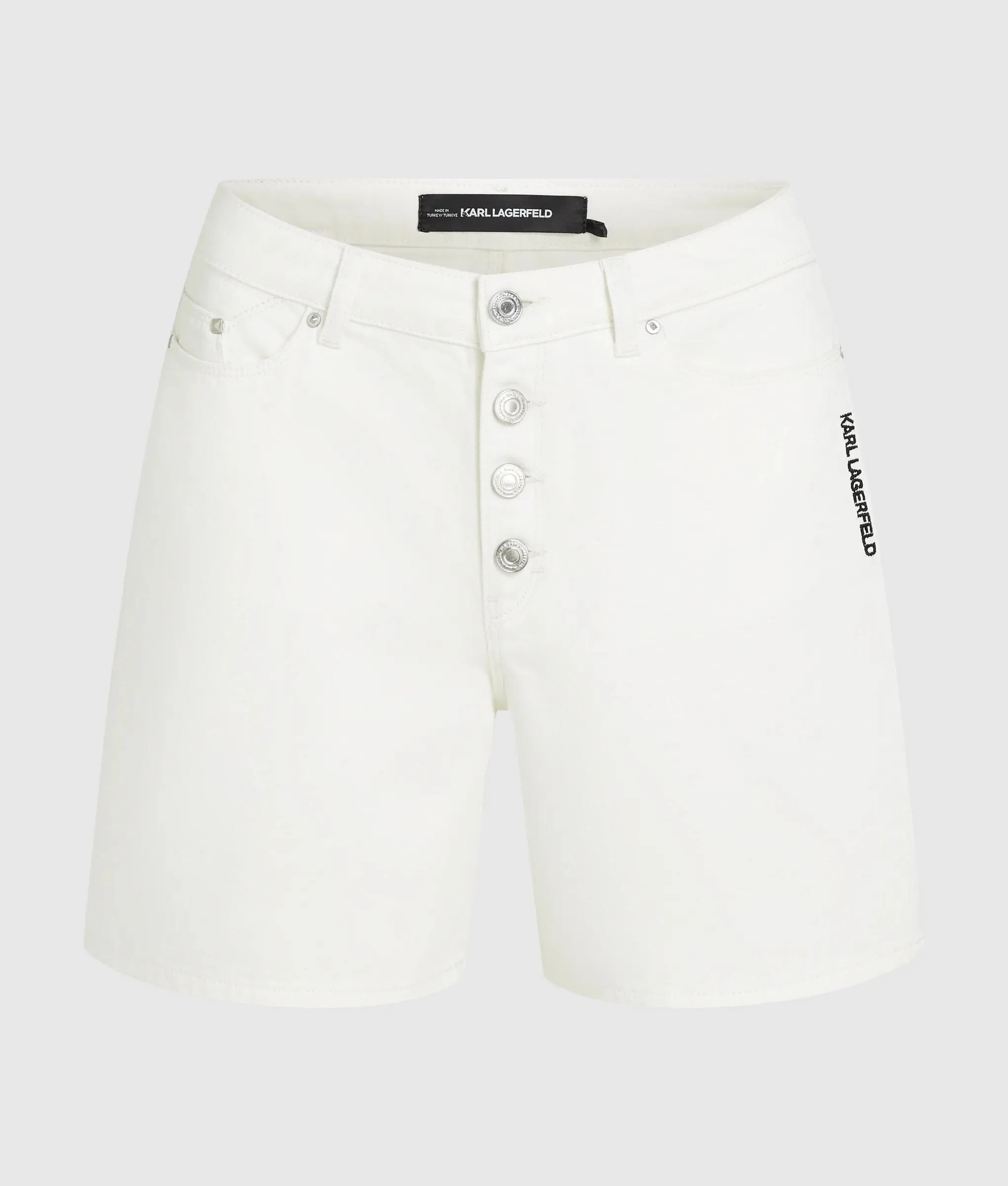 KARL LAGERFELD - Ikon Denim Shorts