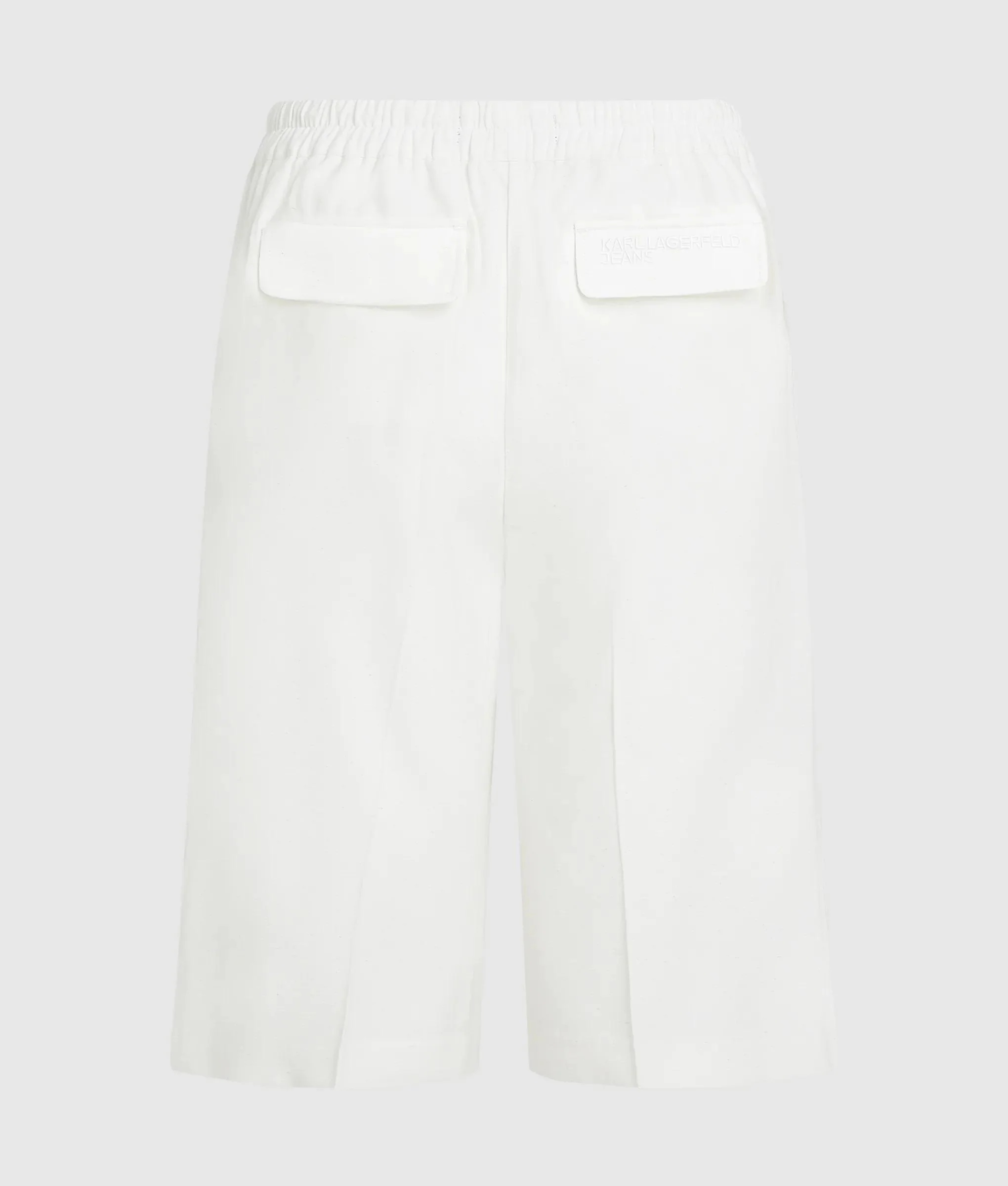 KARL LAGERFELD JEANS - Linen Blend Bermuda Shorts