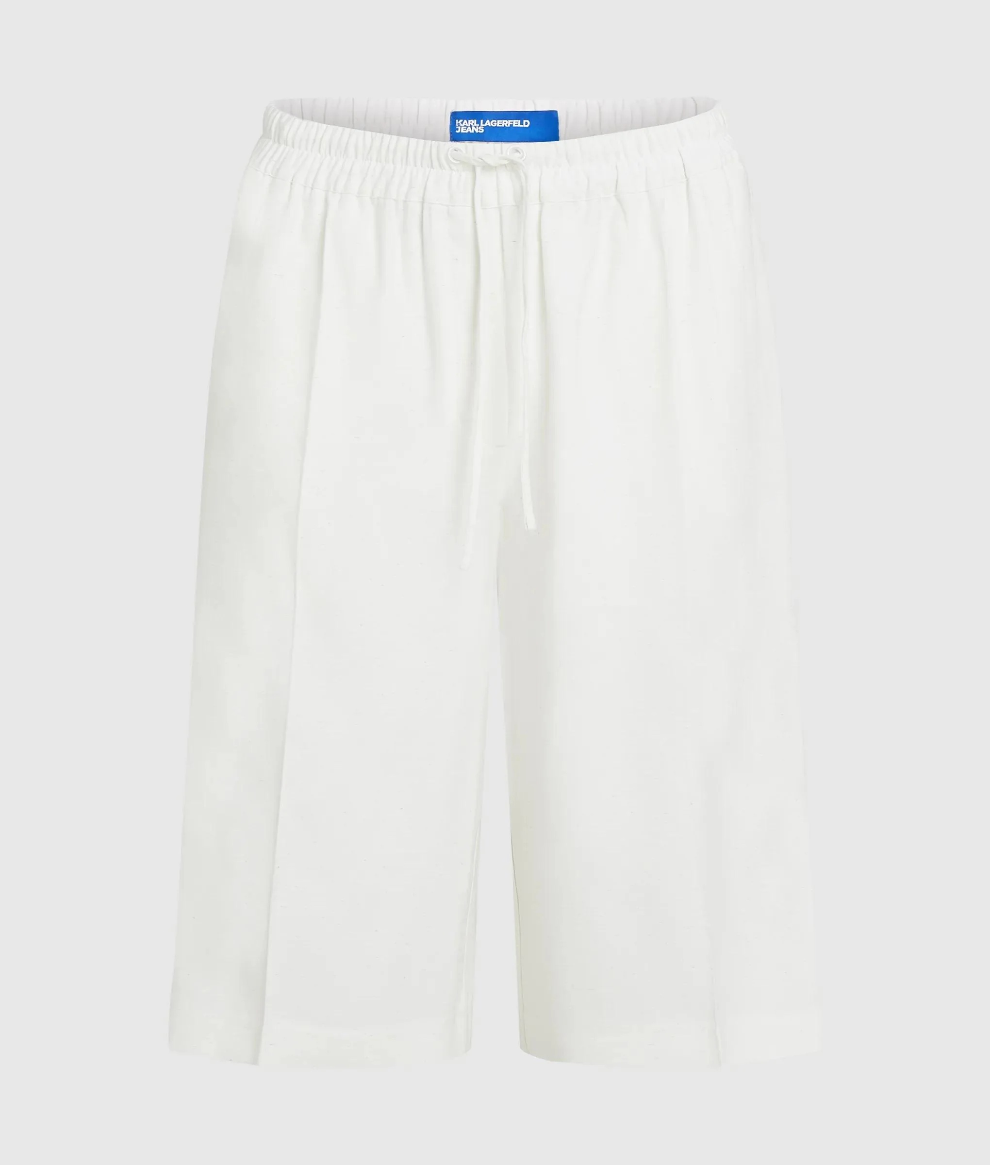 KARL LAGERFELD JEANS - Linen Blend Bermuda Shorts