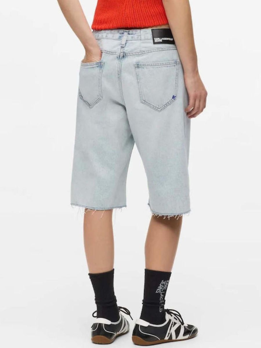 KARL LAGERFELD JEANS - Relaxed Denim Shorts