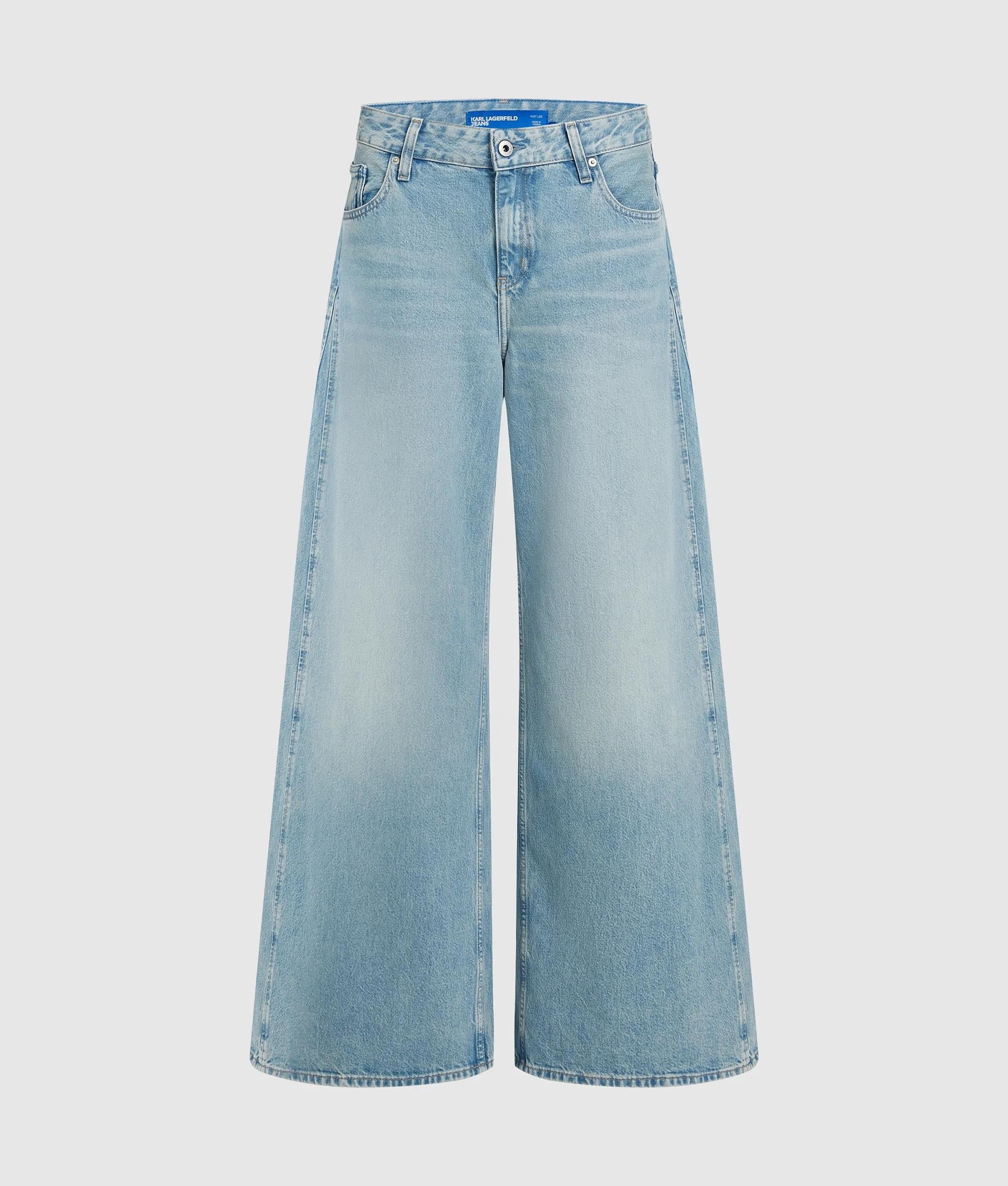 KARL LAGERFELD JEANS - Wide Leg Panel Denim