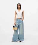 Wide Leg Panel Denim