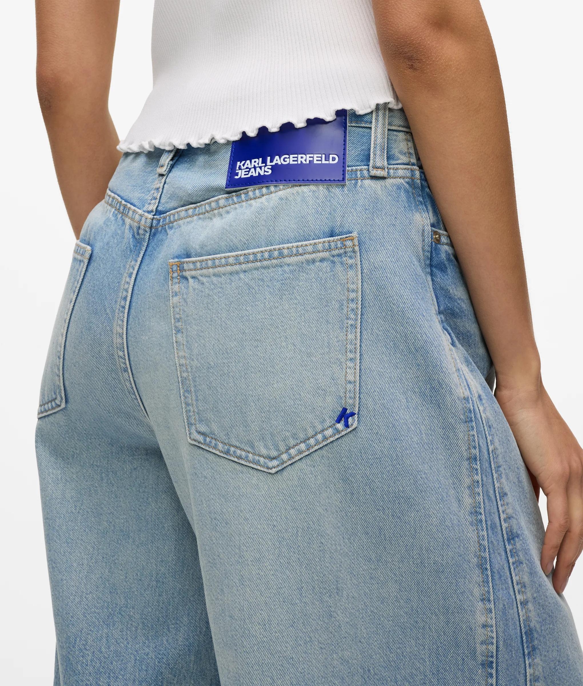 KARL LAGERFELD JEANS - Wide Leg Panel Denim