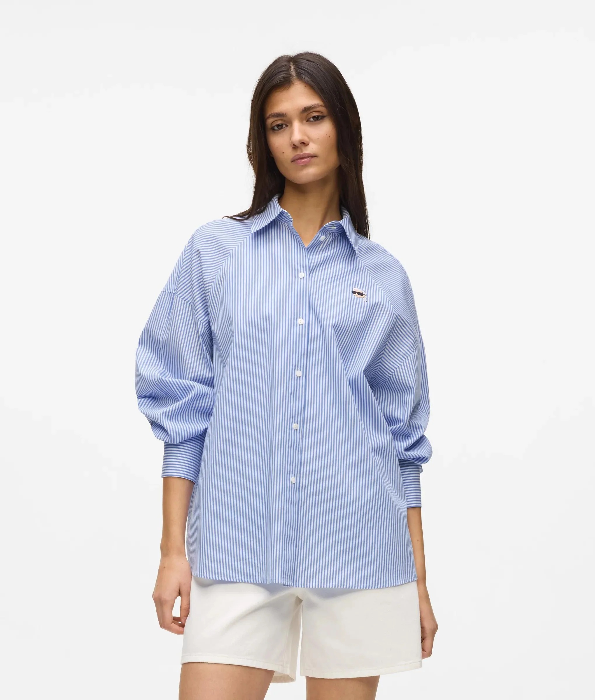 KARL LAGERFELD - Ikon Striped Shirt