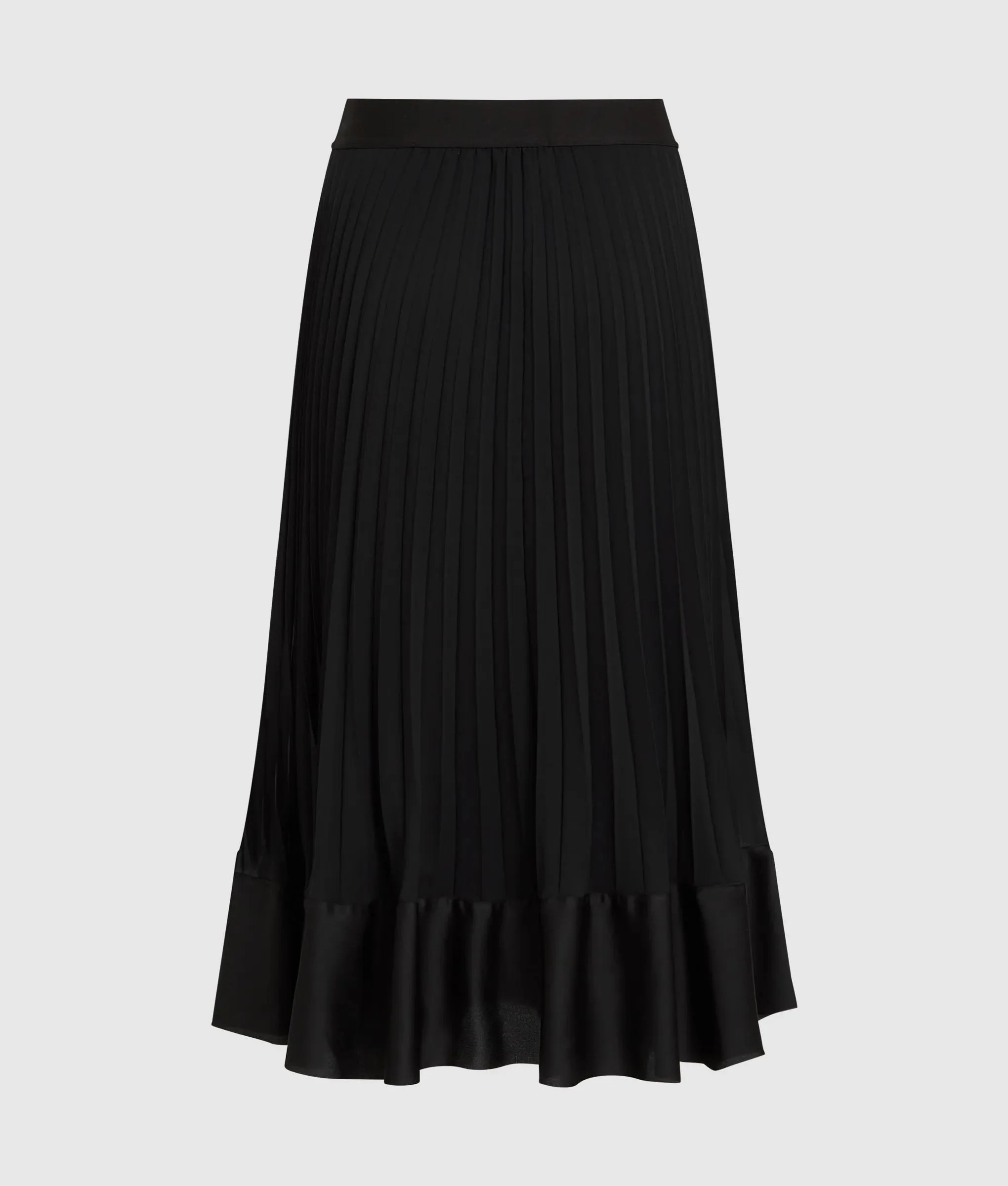 KARL LAGERFELD - Satin Pleated Skirt