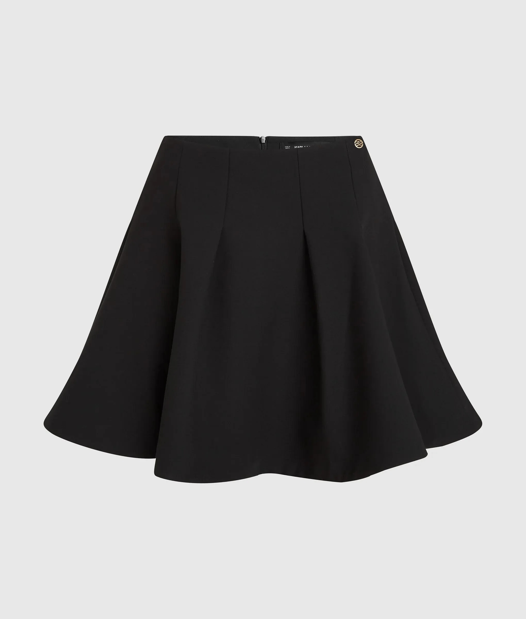 KARL LAGERFELD - Flared Mini Skirt