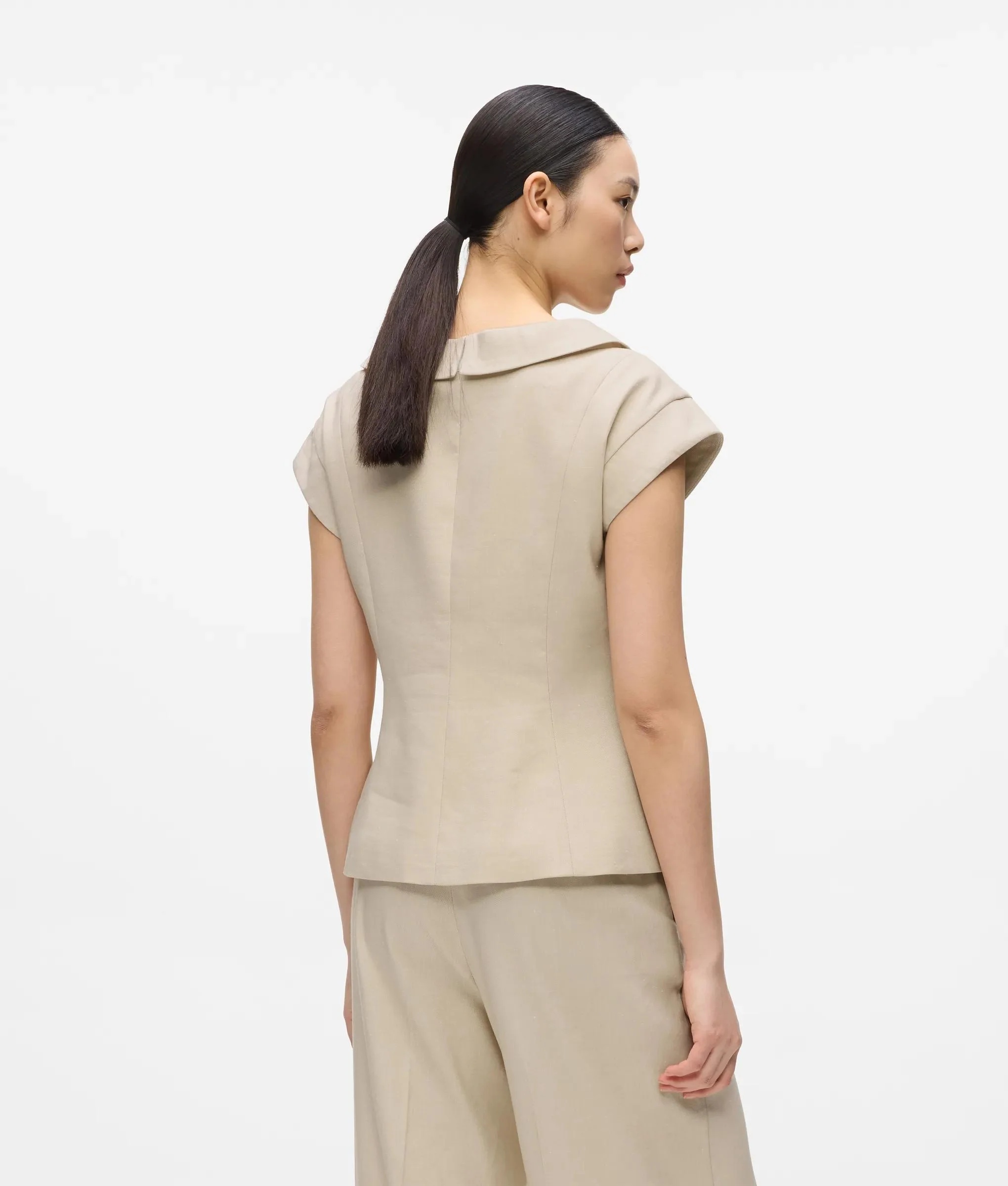 KARL LAGERFELD - Cap Sleeved Blazer