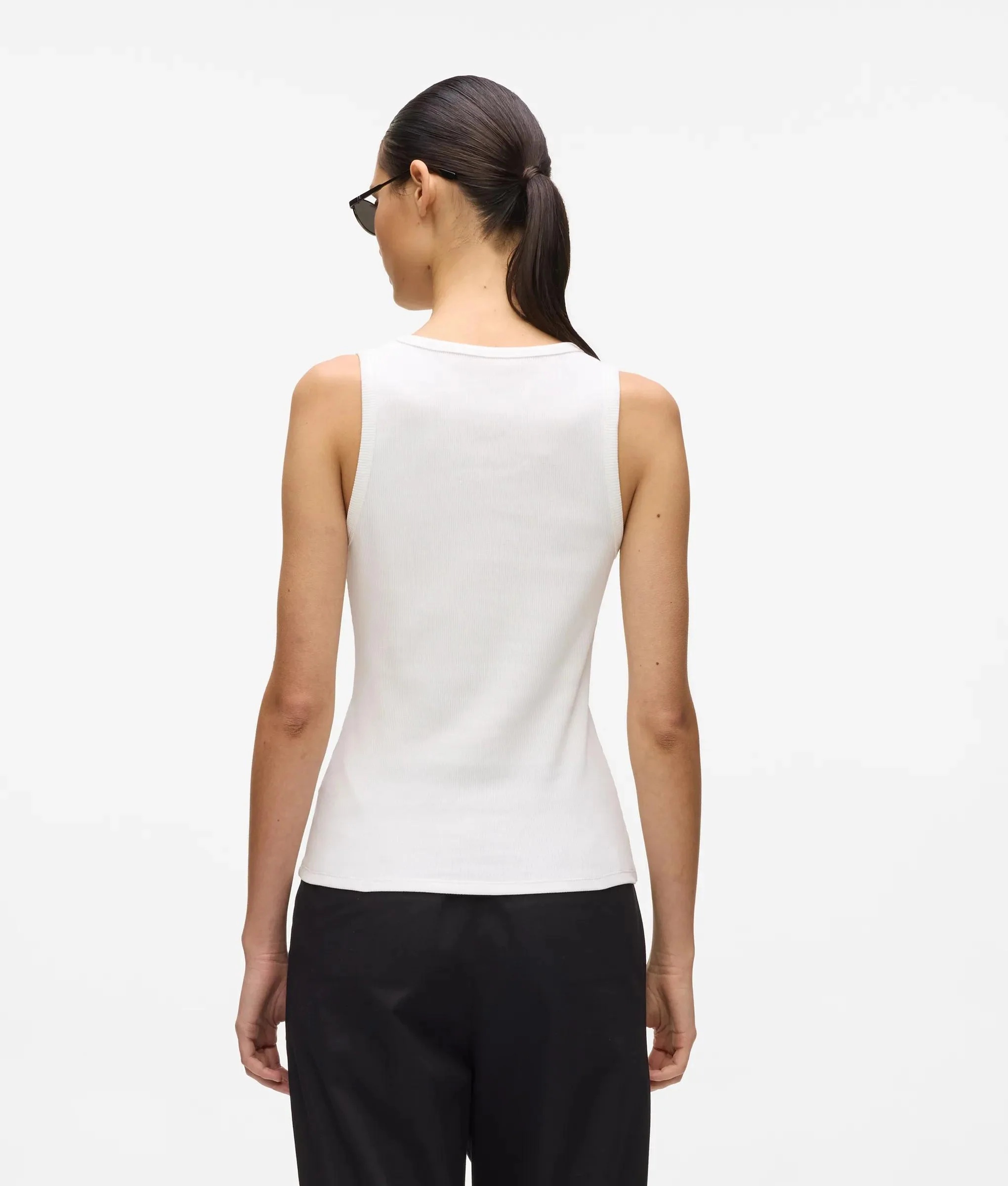 KARL LAGERFELD - Essential Logo Commercial Tank Top