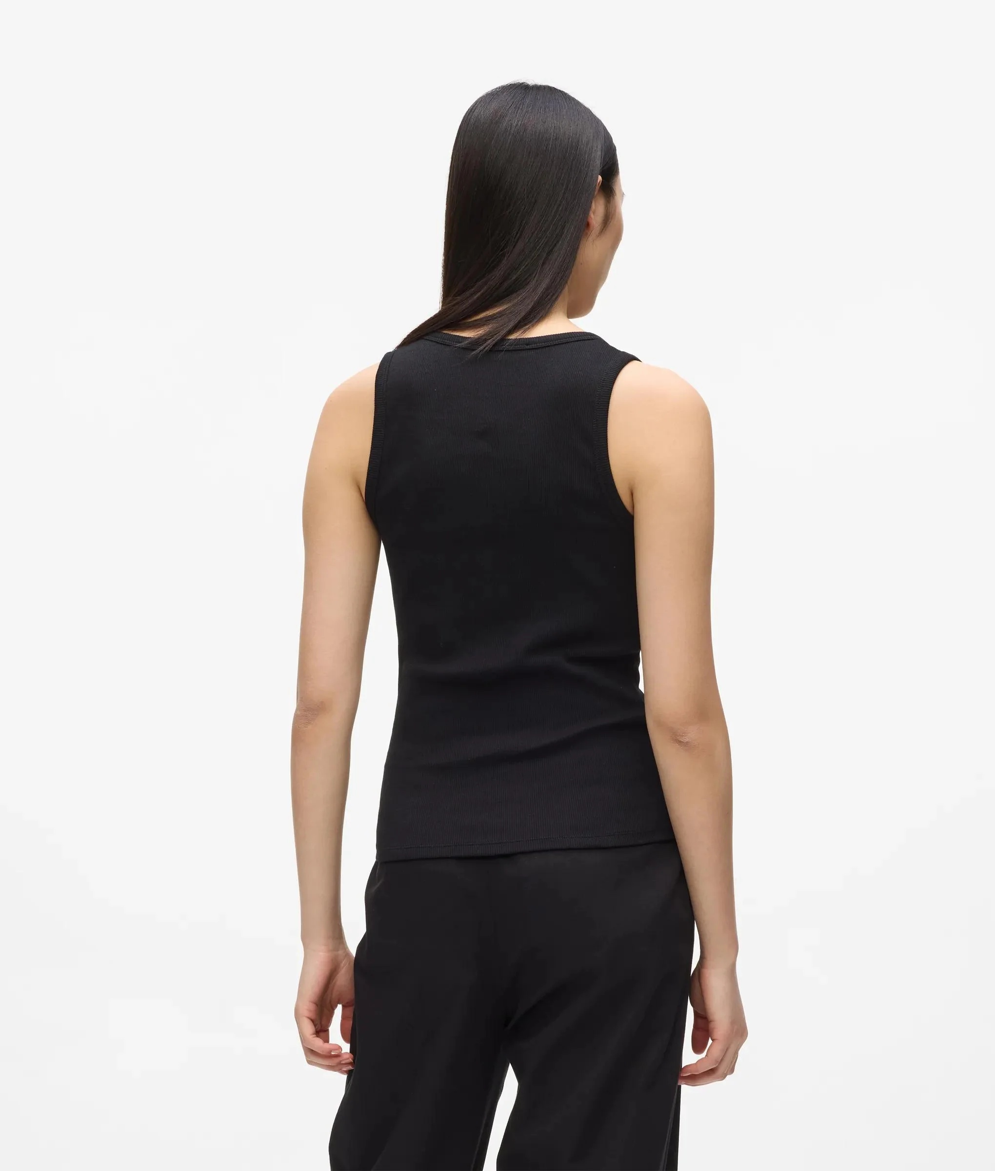 KARL LAGERFELD - Essential Logo Commercial Tank Top
