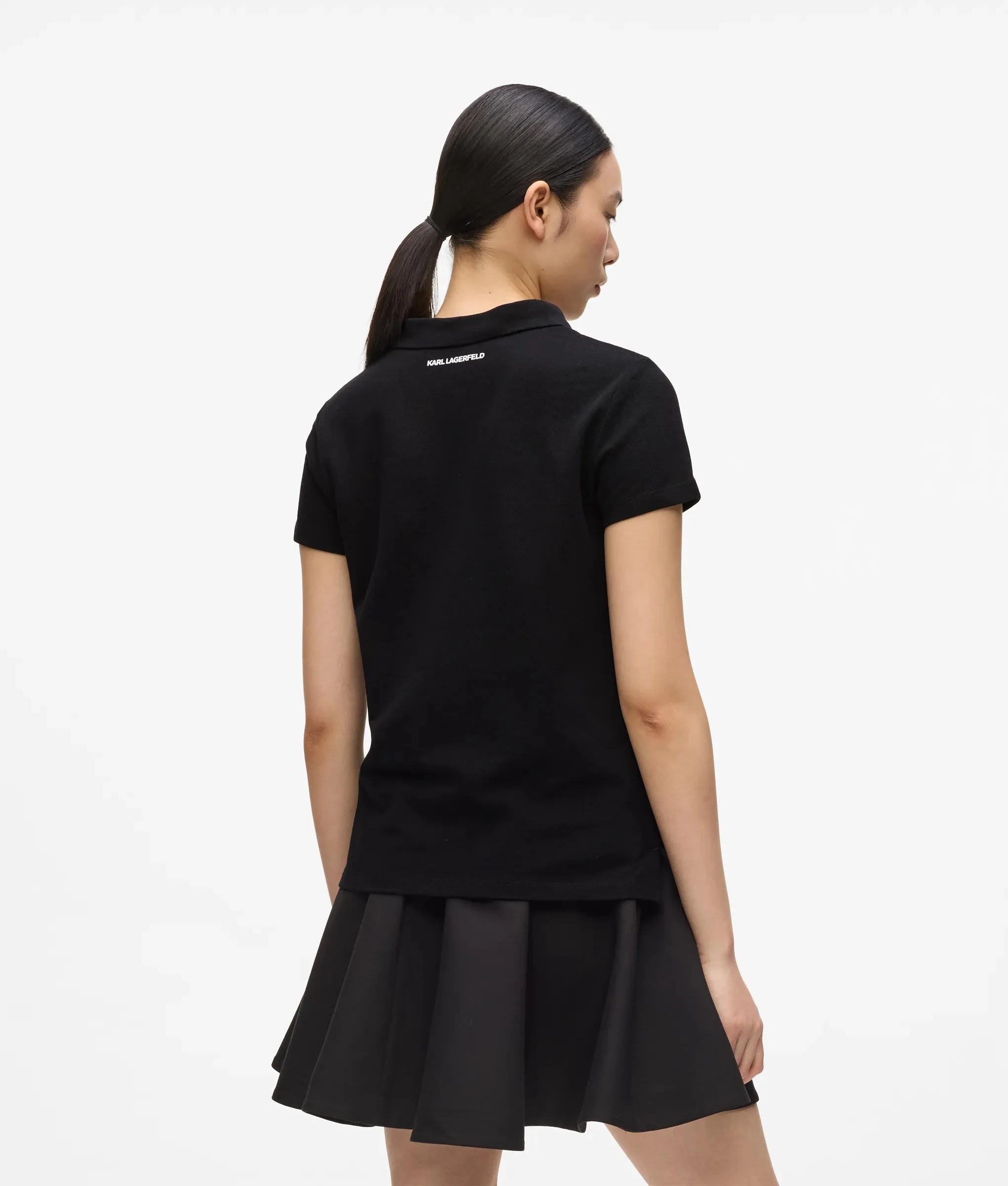 KARL LAGERFELD - Ikon Pique Polo